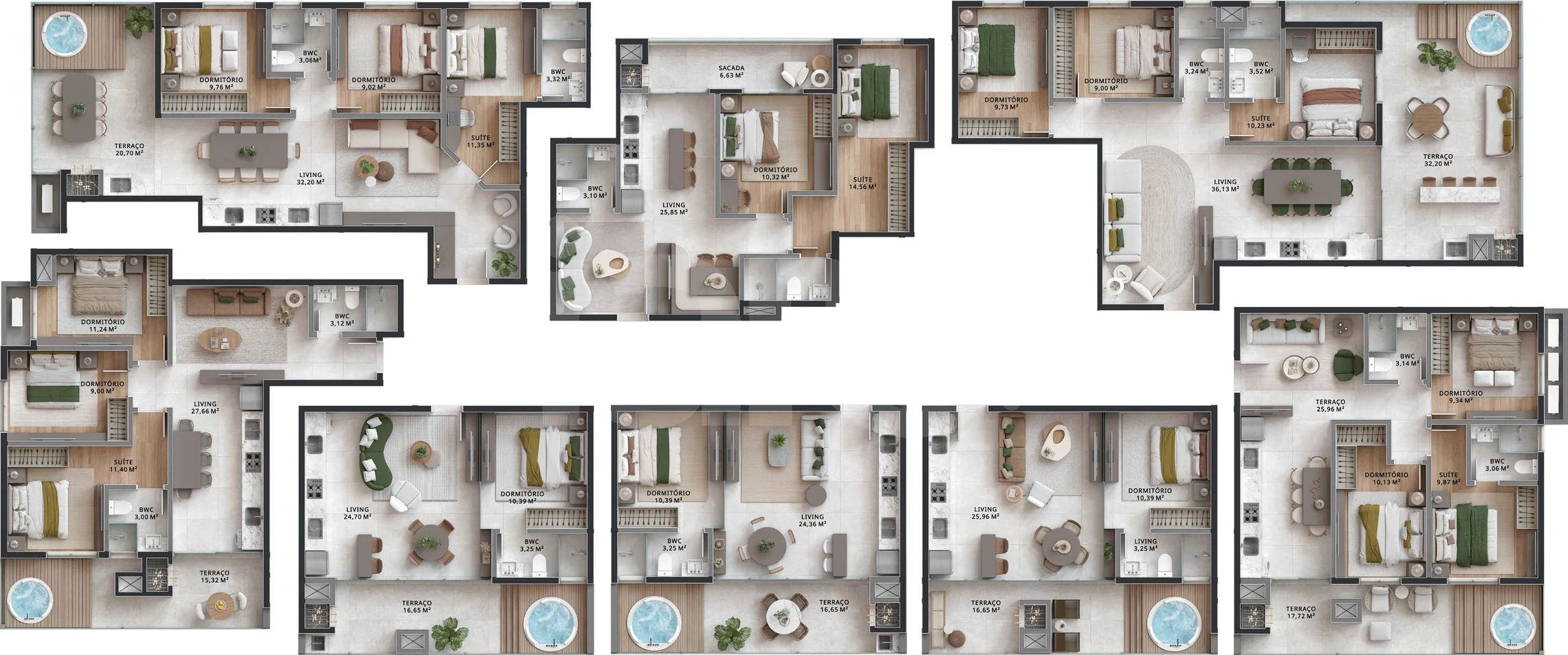 Planta — Pavimento 08