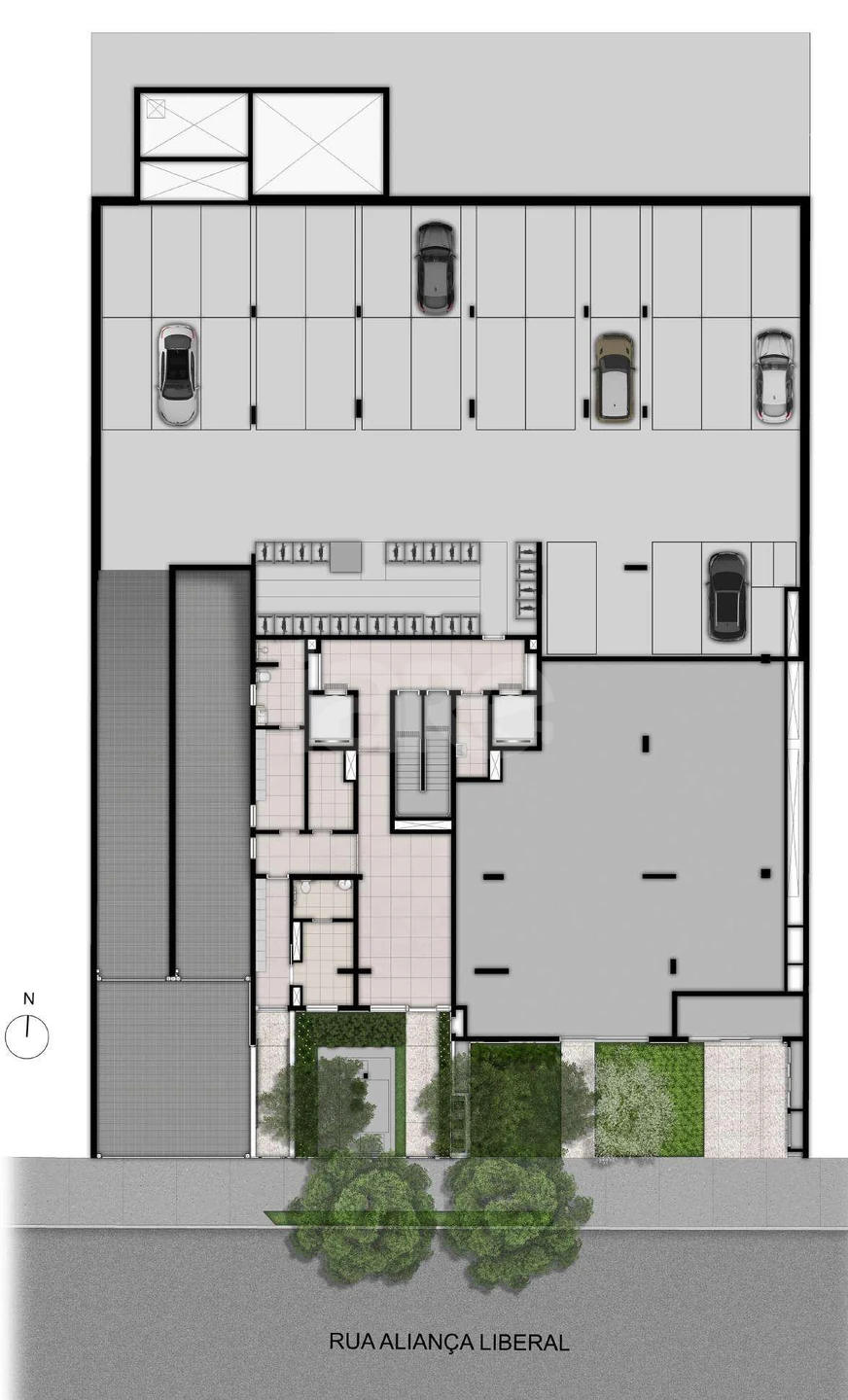 Planta — Pavimento subsolo 2