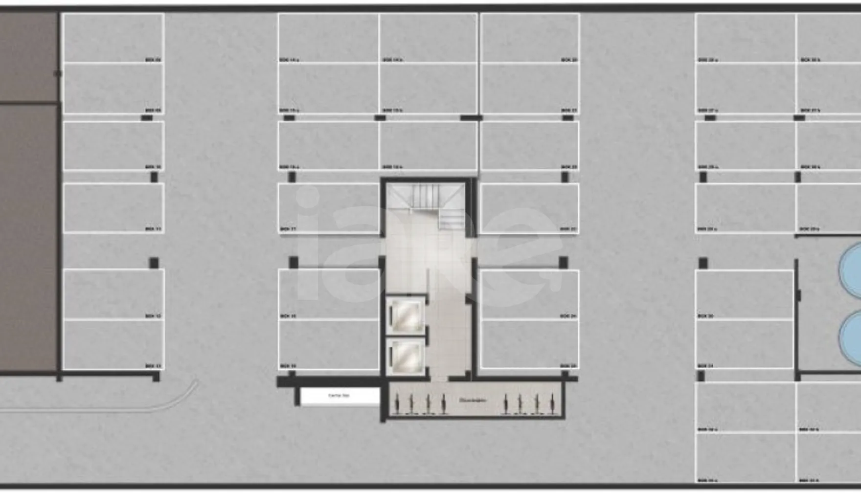 Planta — Pavimento subsolo