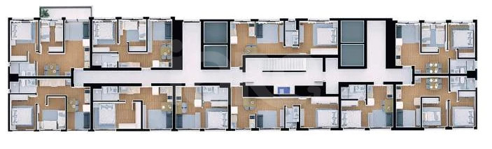 Planta — Pavimento 19