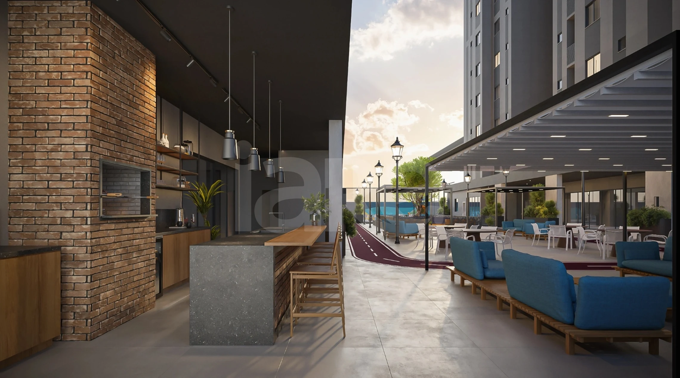 The Wall Street Business & Apartments - Apartamento com 73 m², em Morretes — foto 31