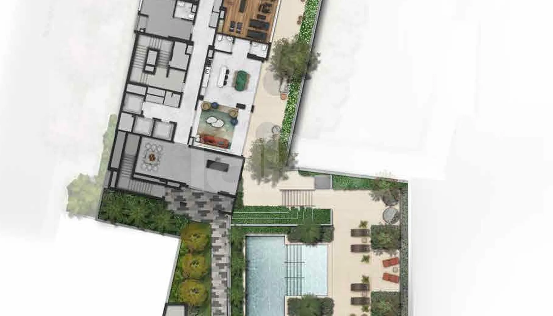 Planta — Pavimento lazer