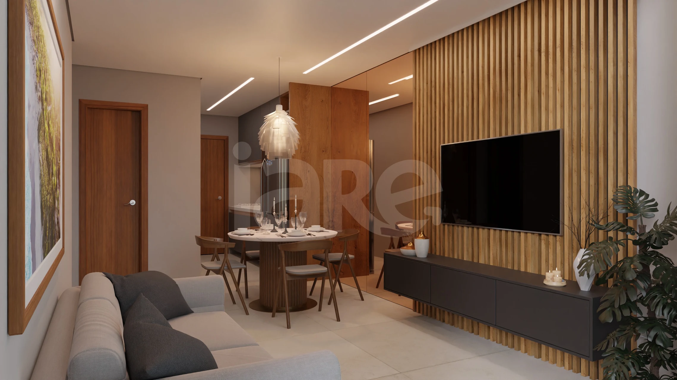 Acqua Beach Residence - Apartamento com 59,54 m², em Tamandaré — foto 2