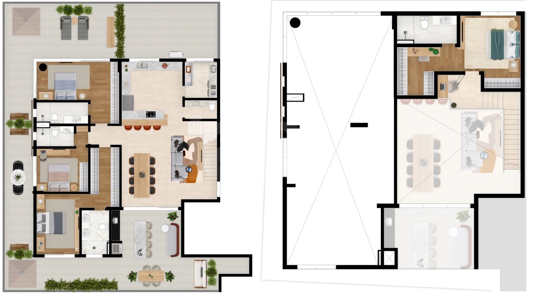 Planta — Apartamento 191,71 m²