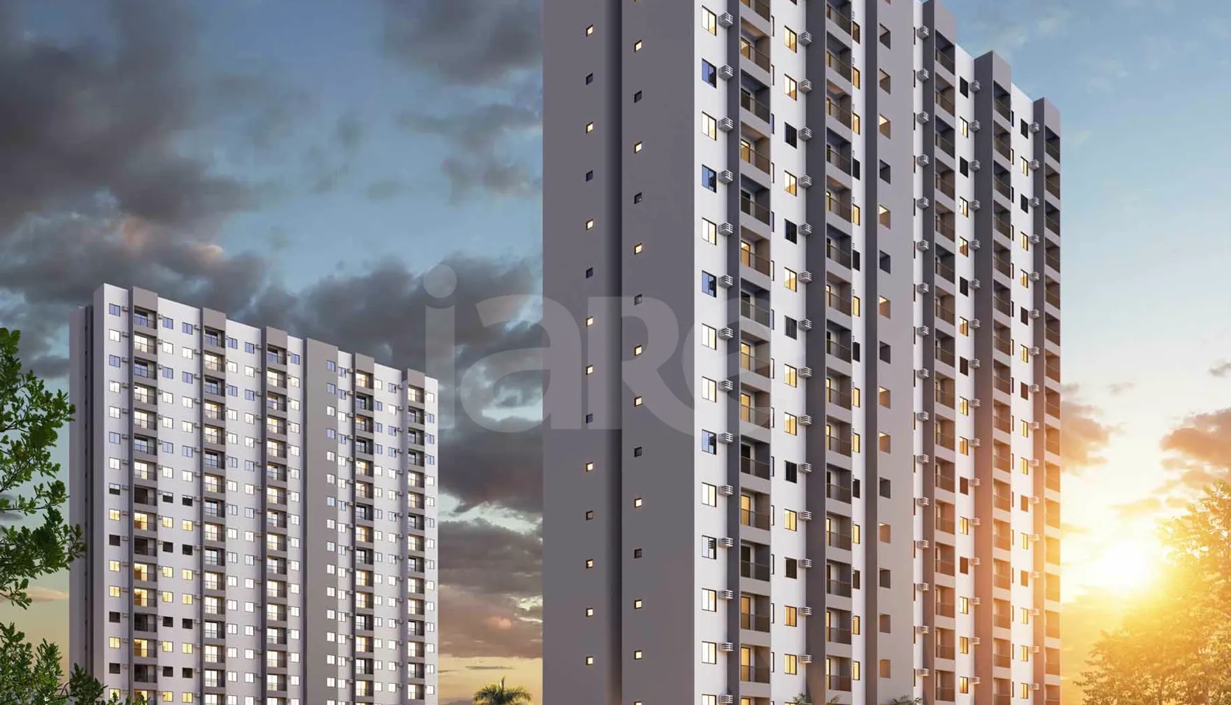 Jardins Di Capri - Apartamento com 45,66 m², em Treze de Maio — foto 1