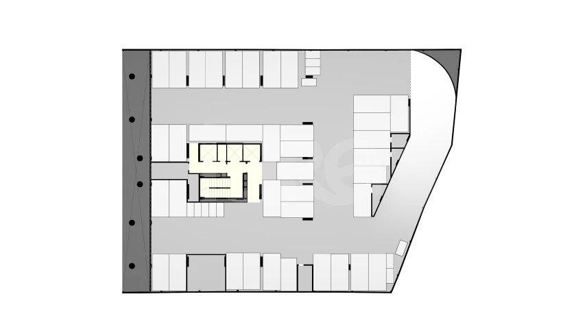 Planta — Implantação 2º pavimento