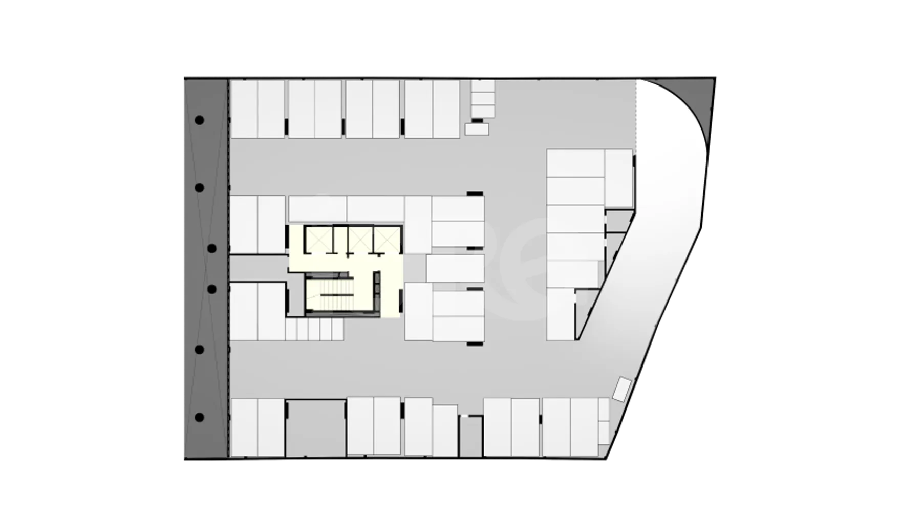 Planta — Implantação 2º pavimento