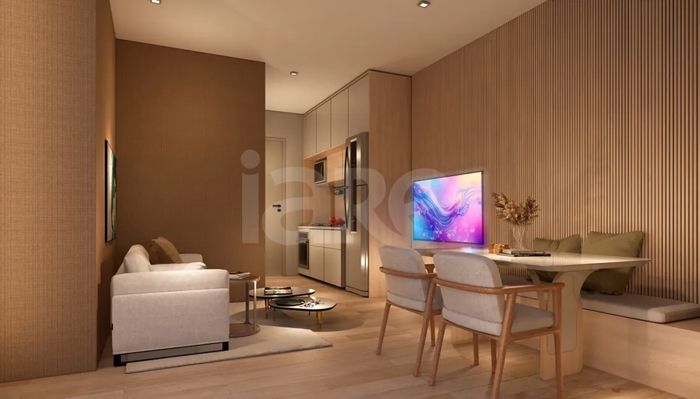 Rebouças Residencial - Studio com 35,5 m², em Rio Comprido — foto 2