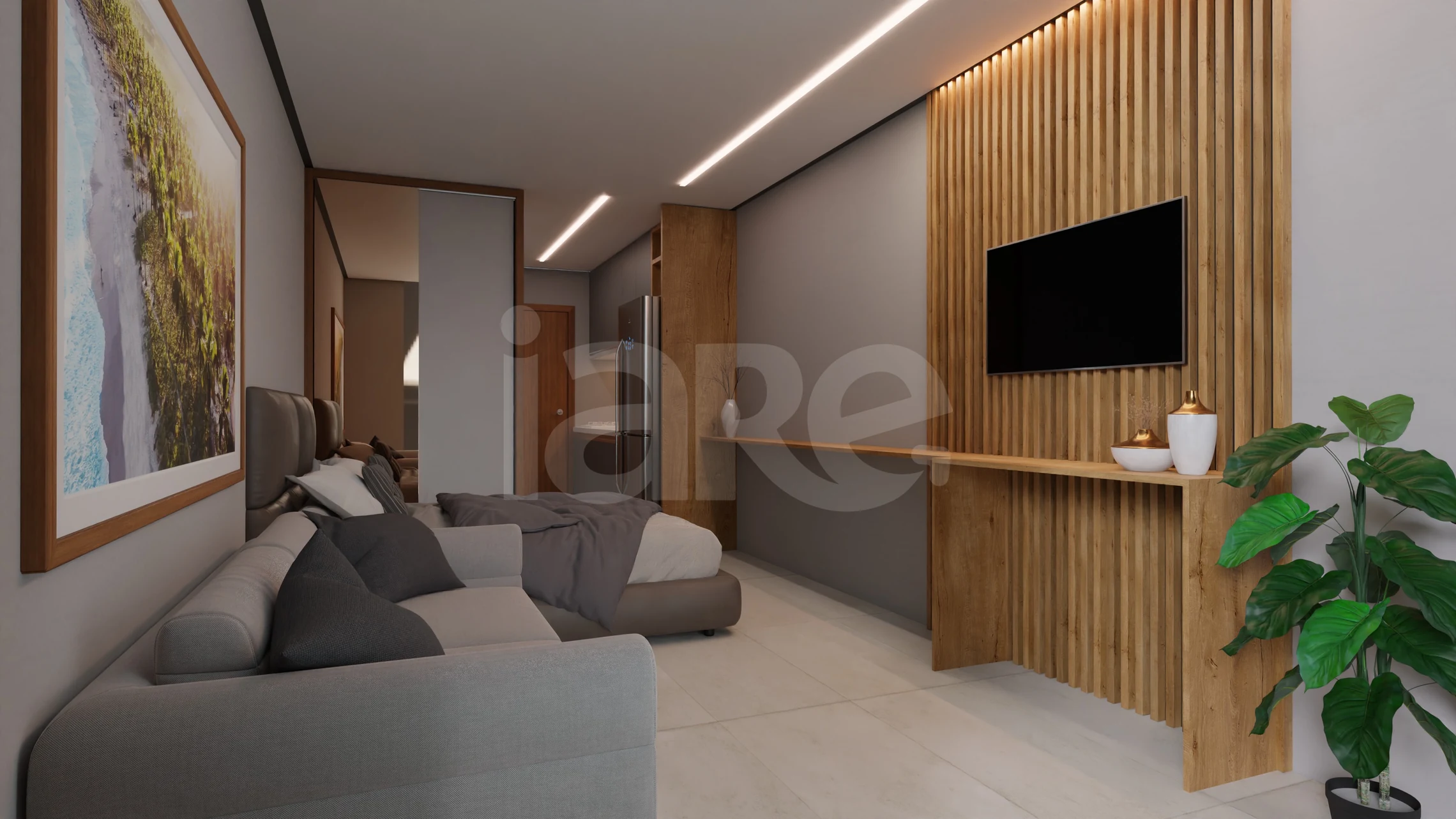 Acqua Beach Residence - Apartamento com 59,54 m², em Tamandaré — foto 3