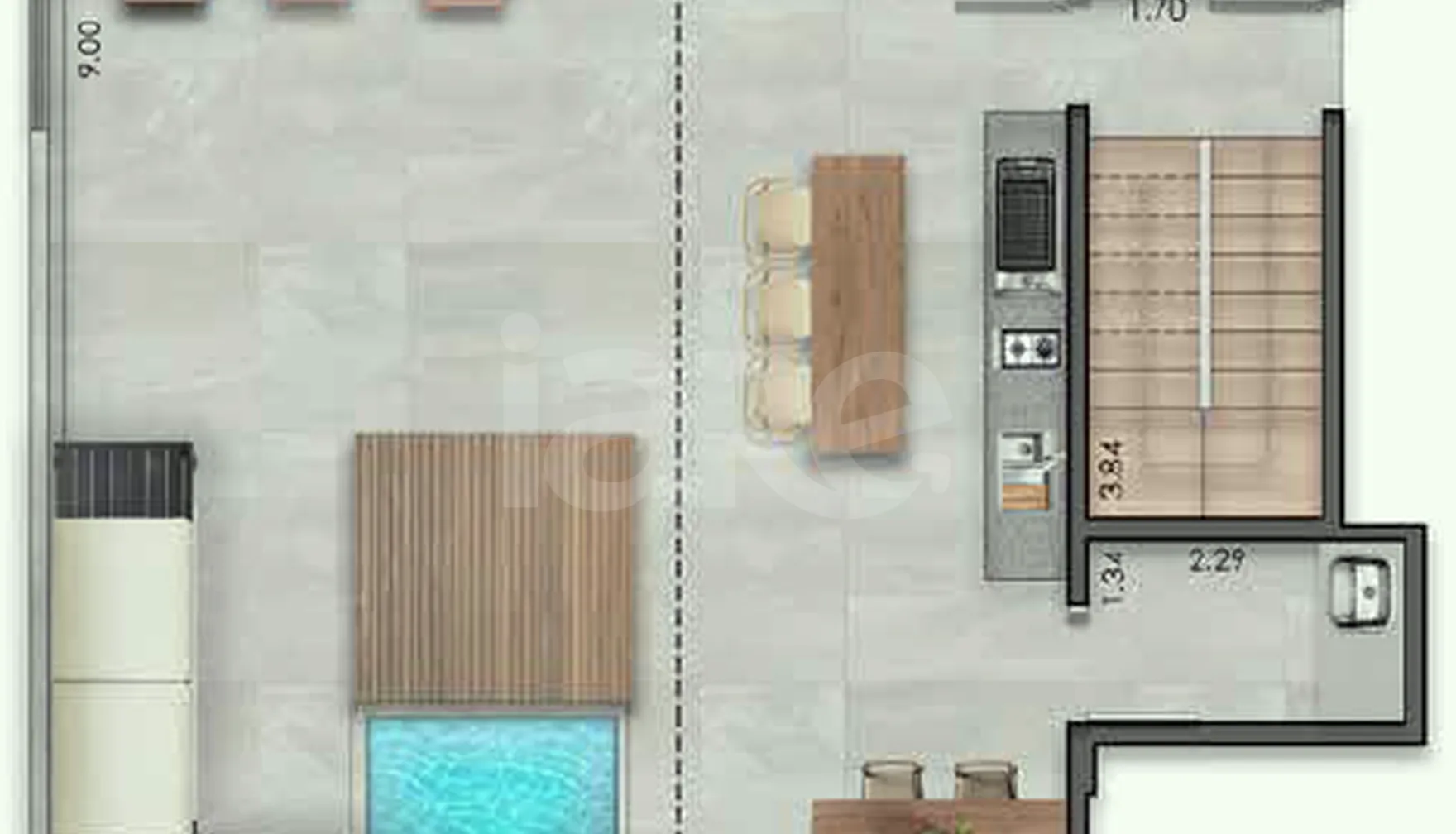 Planta — Apartamento 125,15 m²