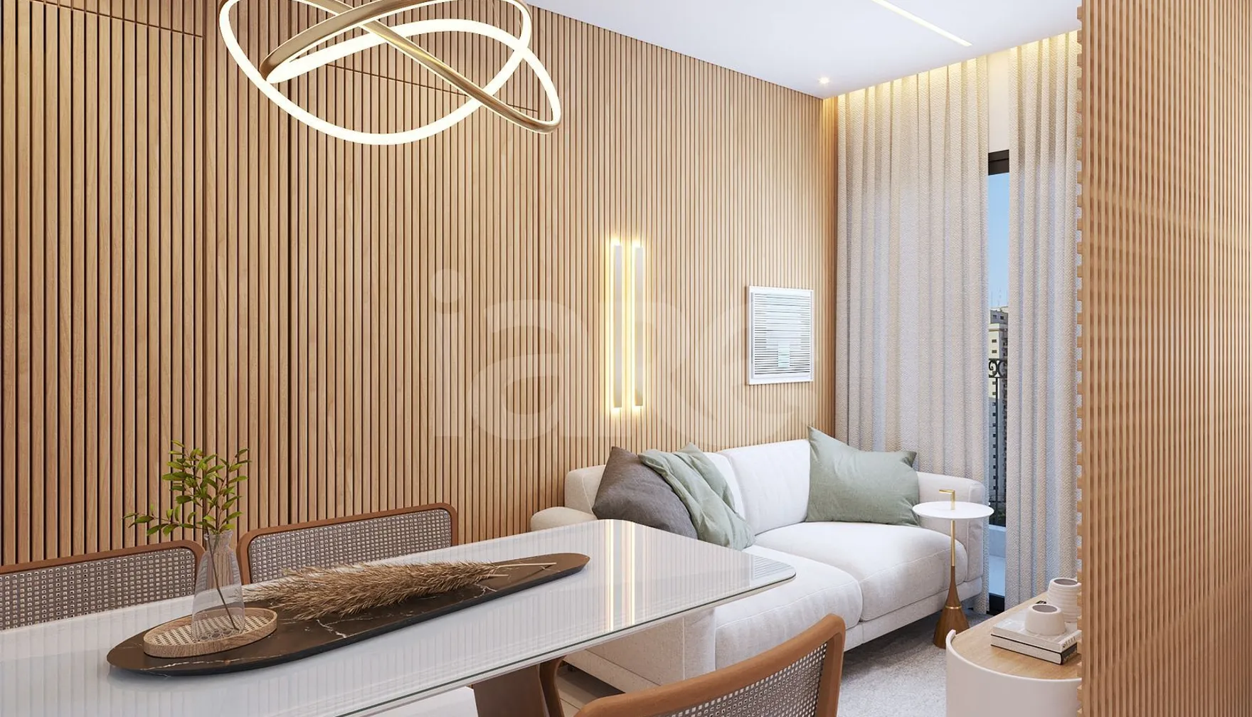 Levon - Apartamento com 31,2 m², em Jardim Trussardi — foto 3