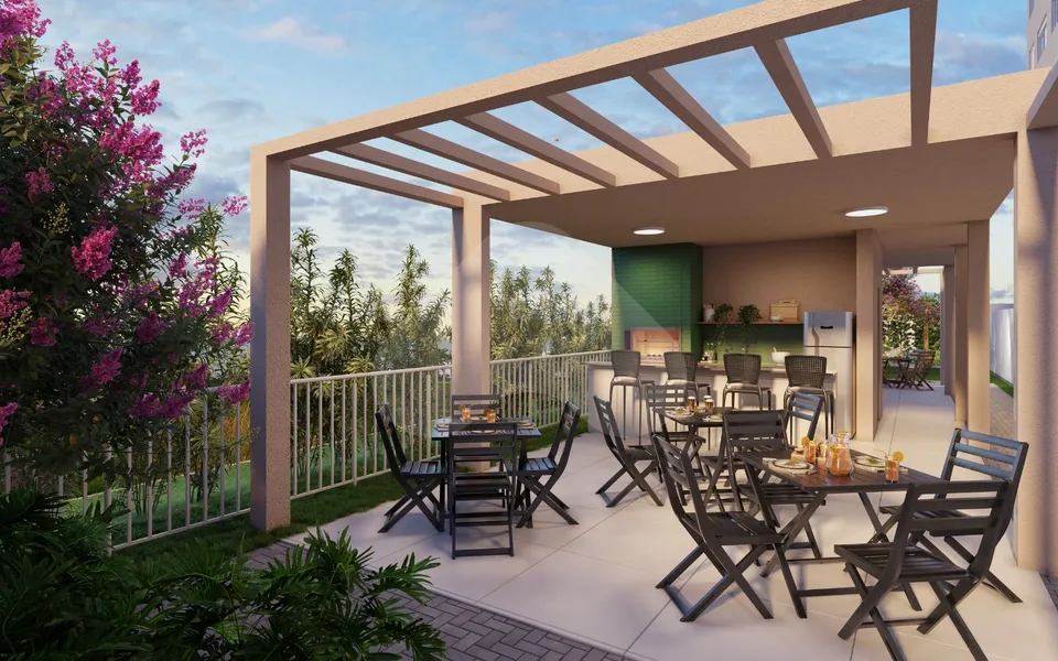 Parque Creta - Apartamento com 32,62 m², em Vila Carmosina — foto 10