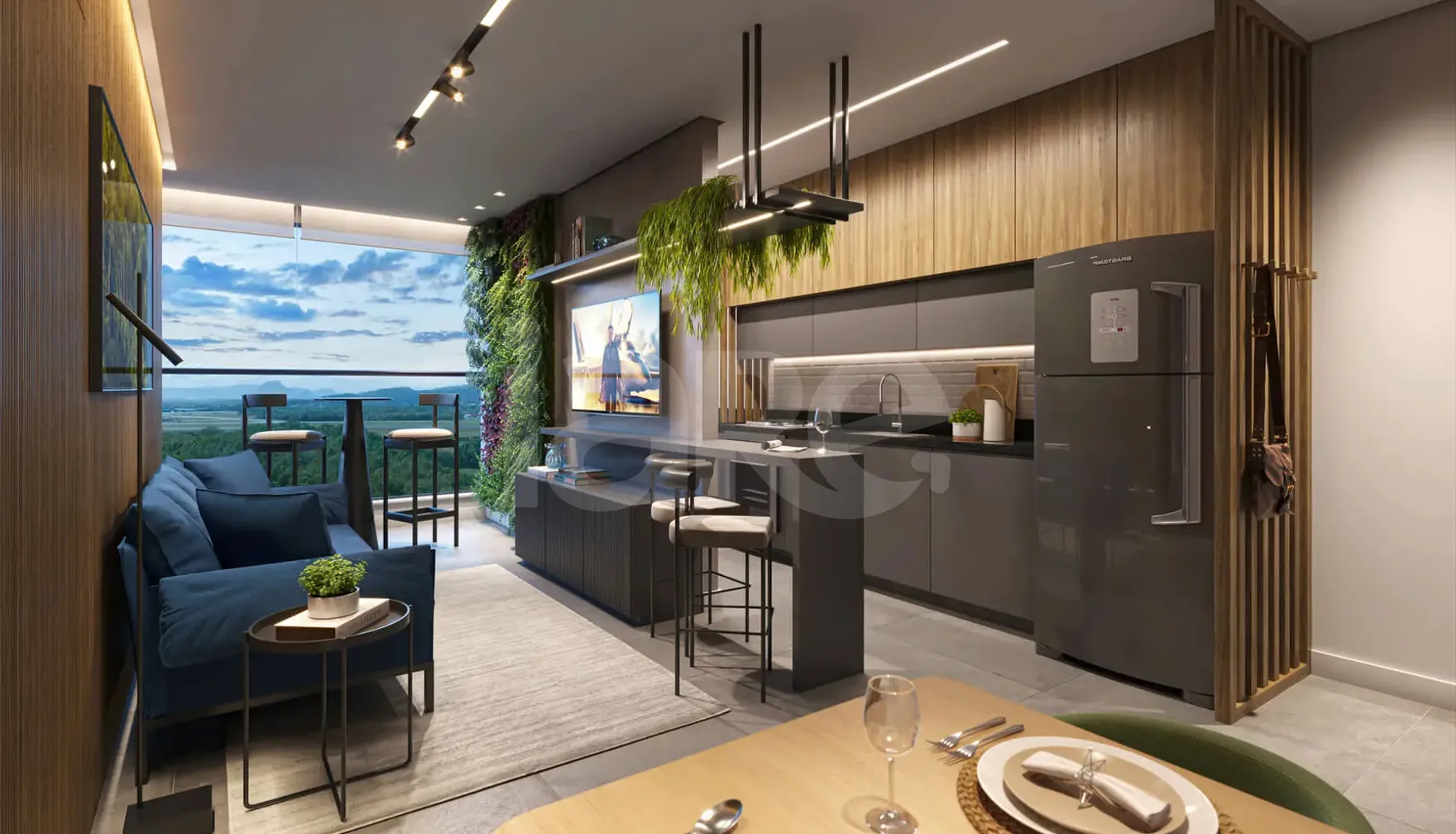 Ônix - Apartamento com 54,53 m², em Jardim Camburi — foto 3