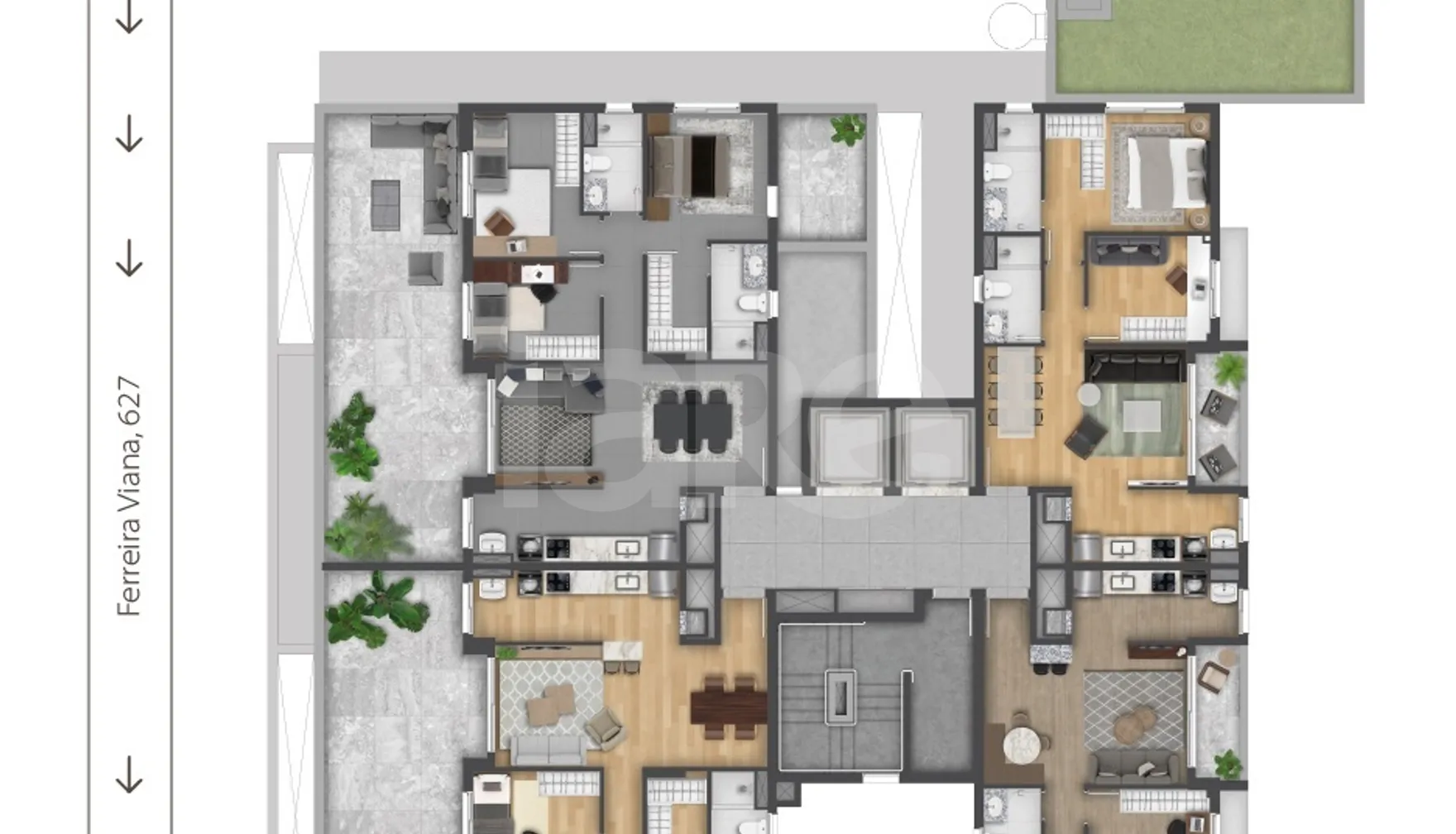 Planta — Pavimento 2