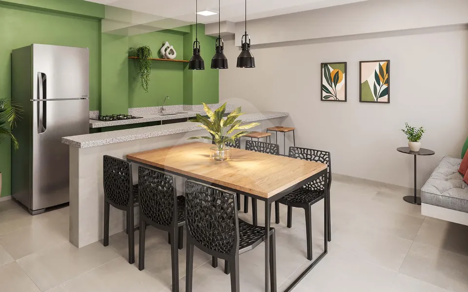 HM Smart Vila das Belezas - Apartamento com 35,26 m², em Vila Belezas — foto 5