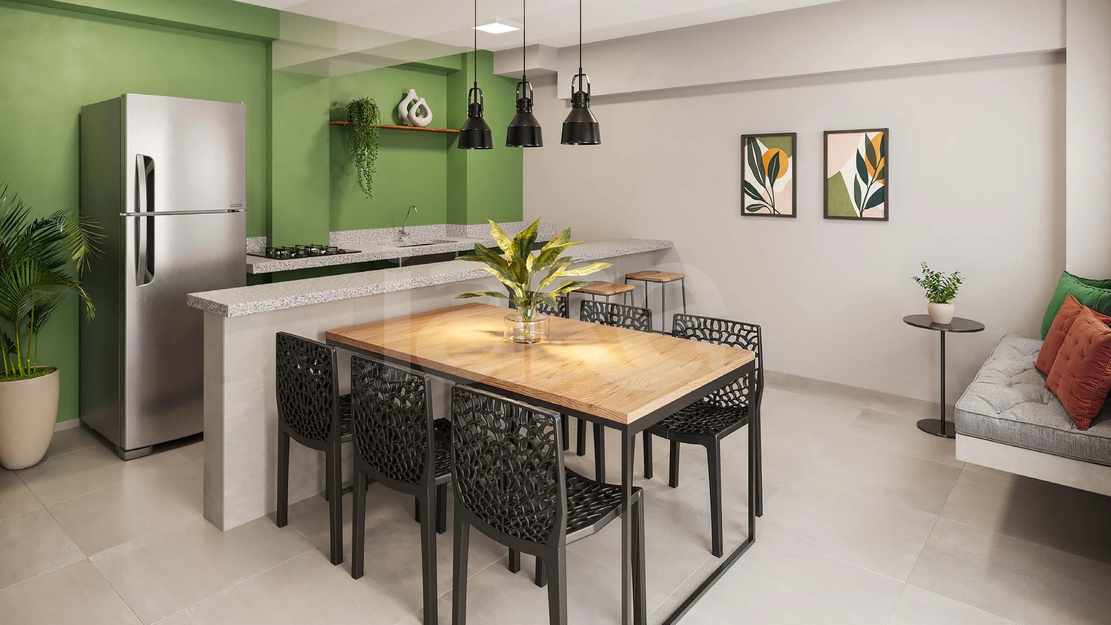 HM Smart Vila das Belezas - Apartamento com 35,26 m², em Vila Belezas — foto 5