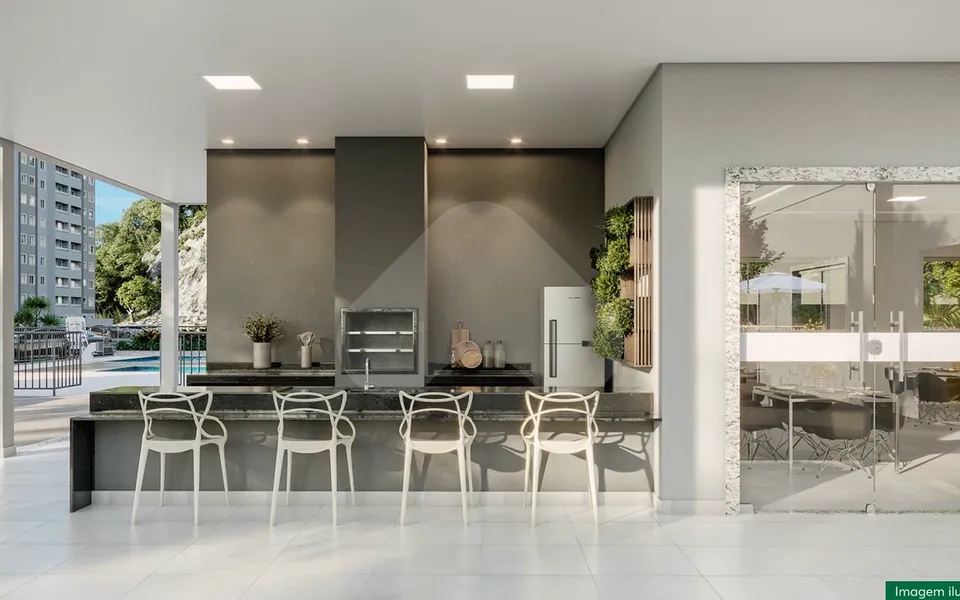 Mar de Trindade - Apartamento com 42,03 m², em Alcântara — foto 9