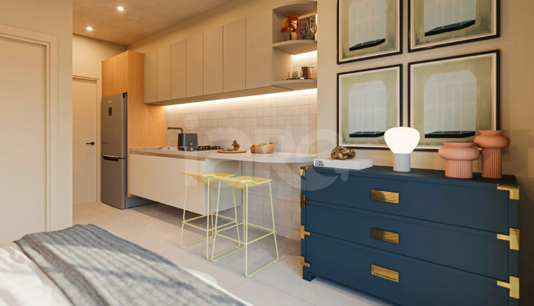 Ceety Miramar - Studio com 25,59 m², em Miramar — foto 4