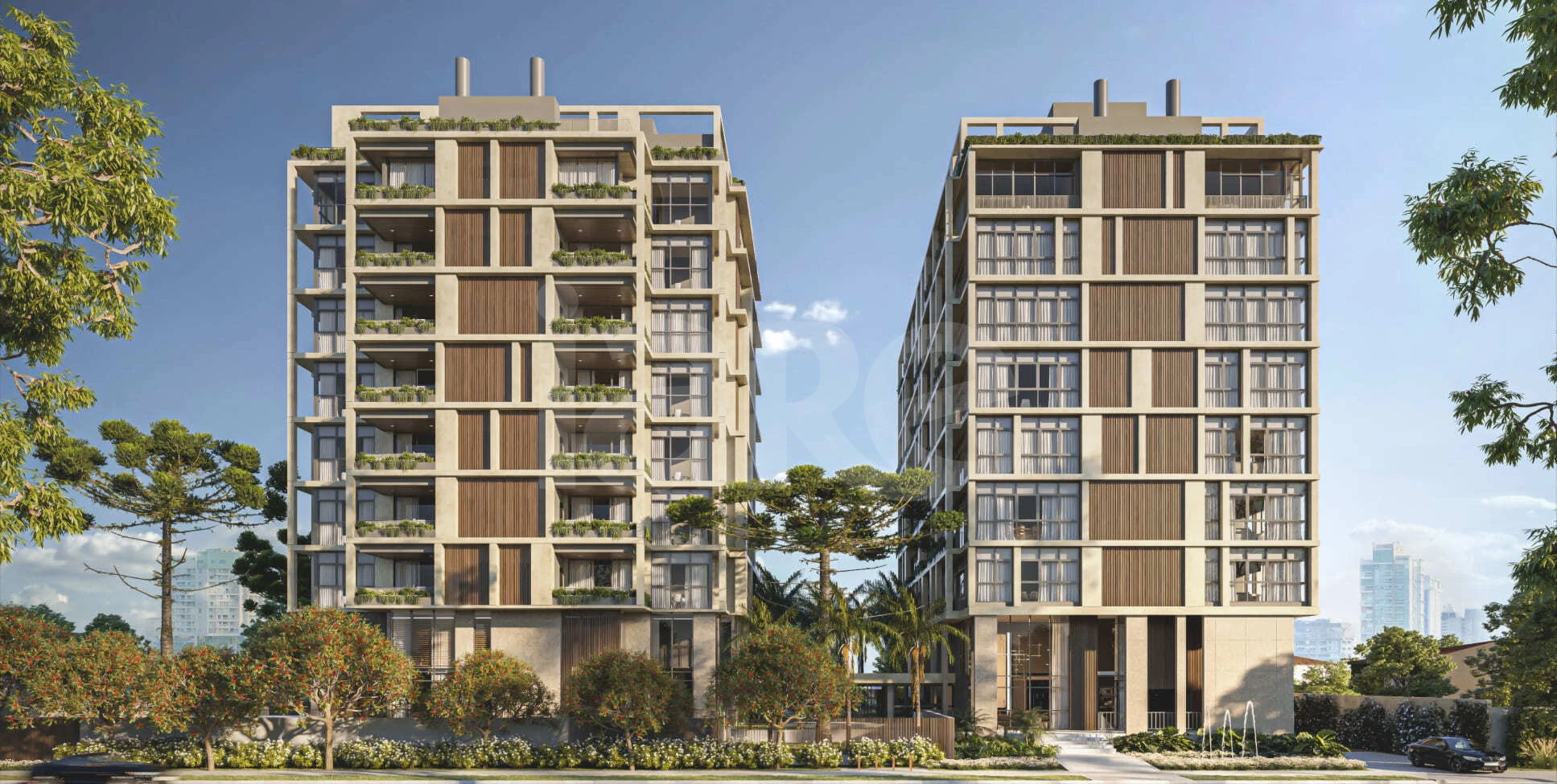 The Pineyards - Apartamento com 124,64 m², em Cabral — foto 1
