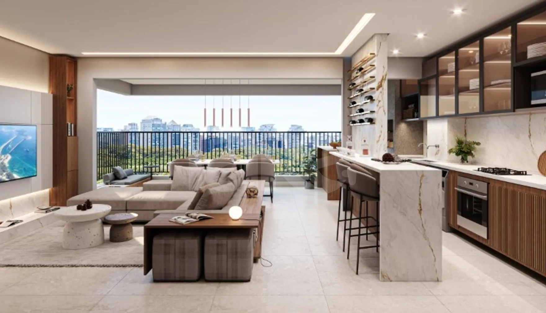 Terrazzo MBigucci - Apartamento com 82,02 m², em Vila Carrão — foto 2