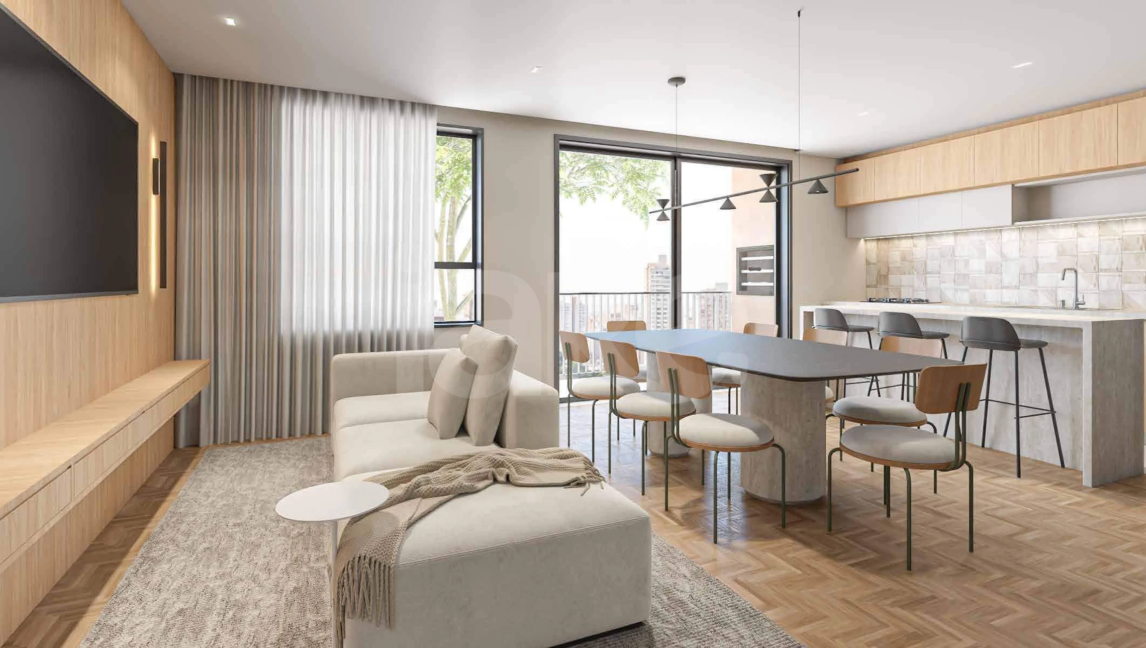 Quinta - Garden com 98,64 m², em Mercês — foto 5