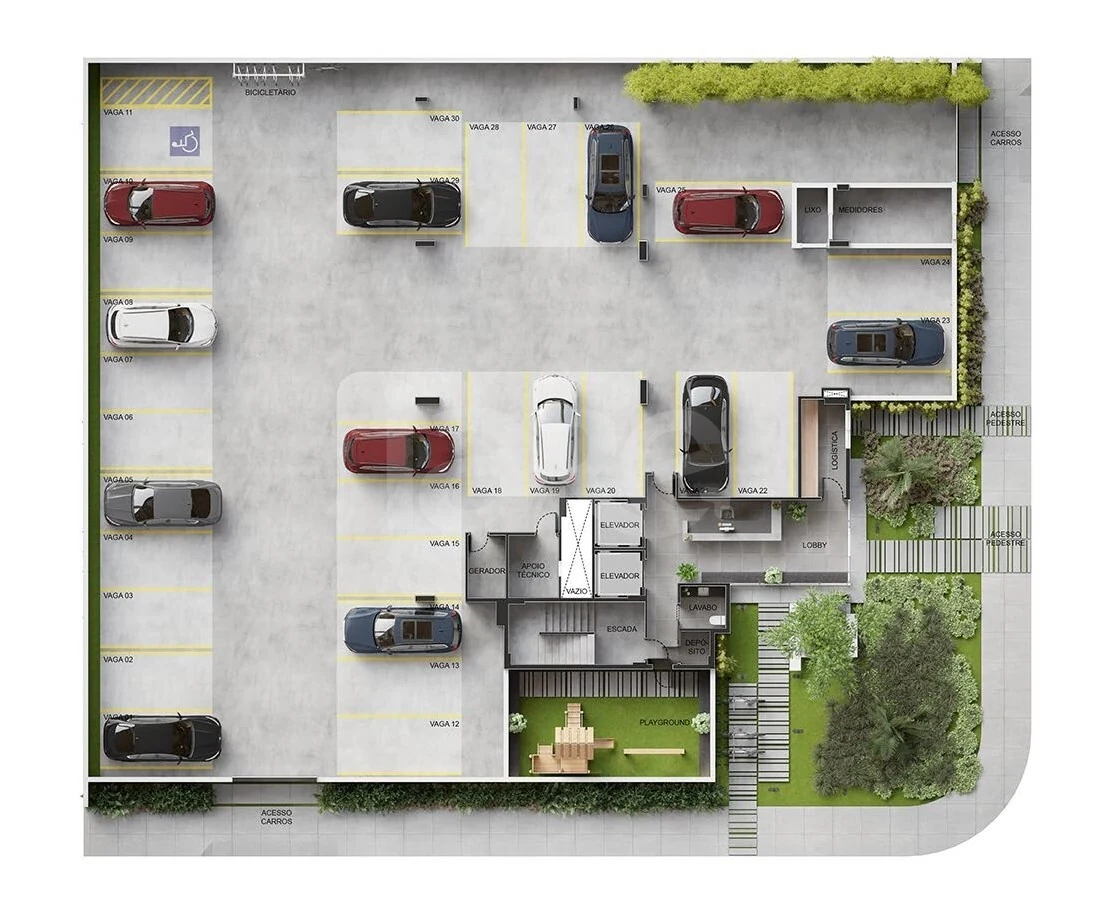Planta — Pavimento térreo