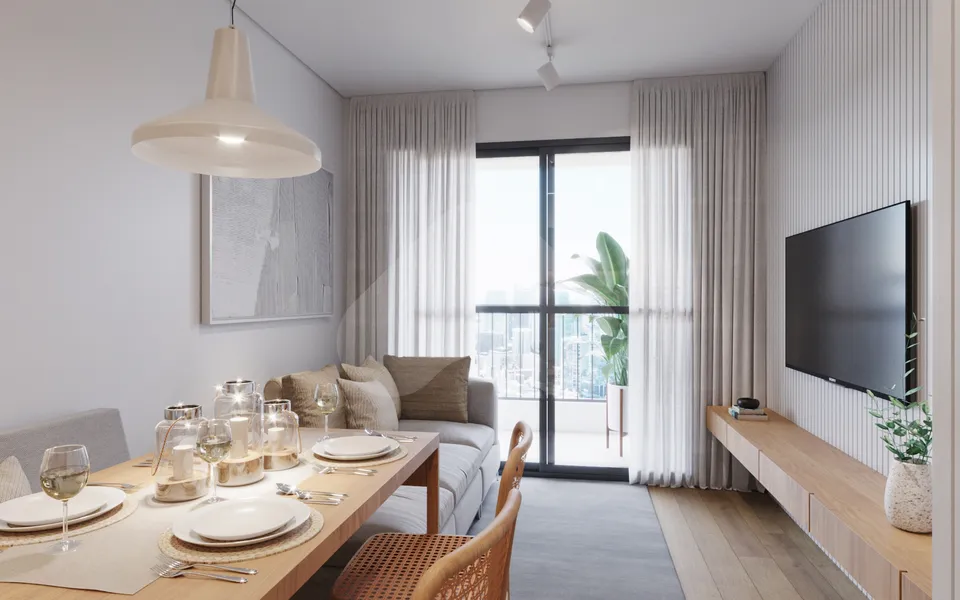 Icó Real Parque - Apartamento com 39,27 m², em Real Parque — foto 2