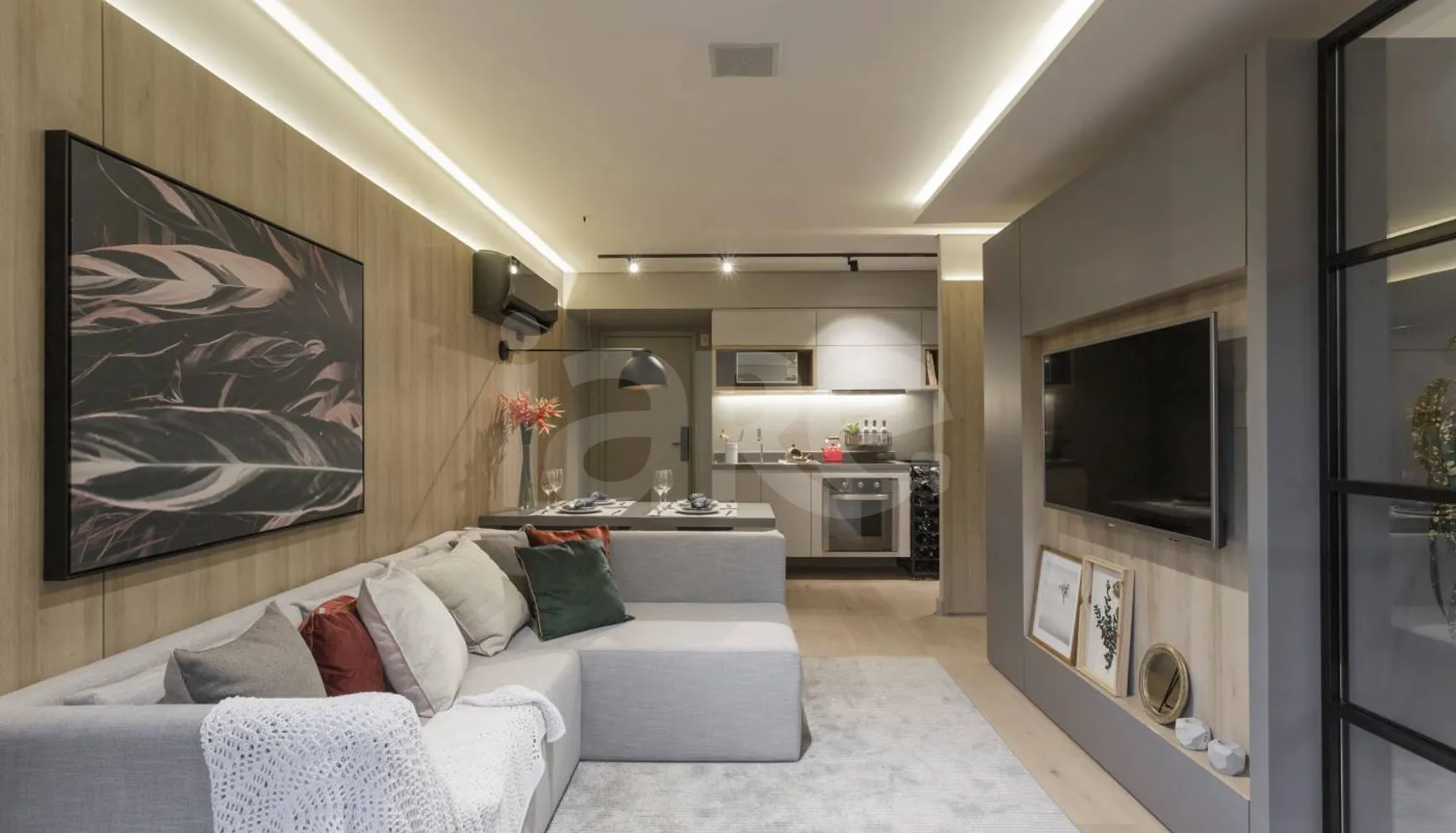 Downtown Nova República - Apartamento com 43,33 m², em Centro — foto 5