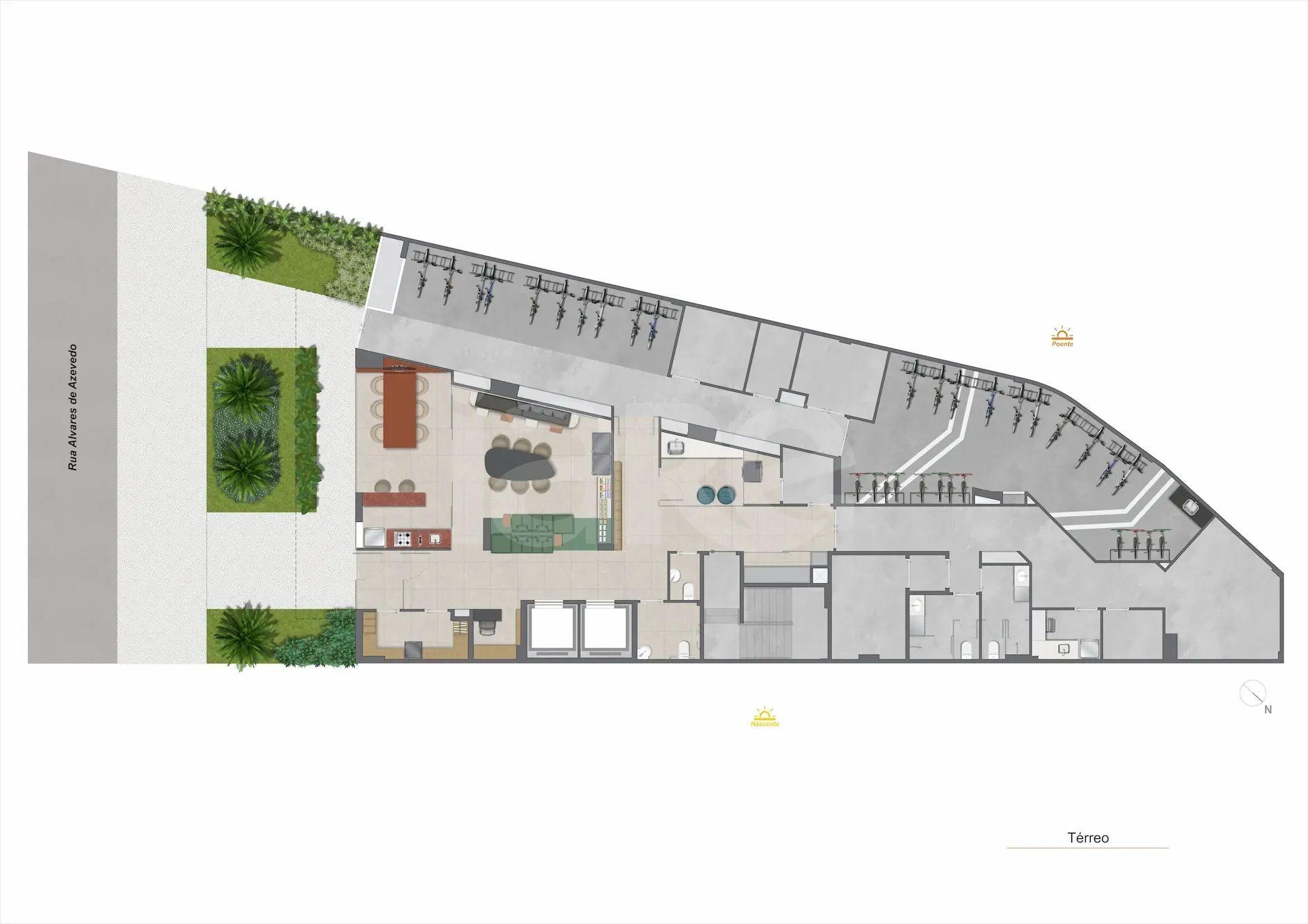 Planta — Pavimento térreo
