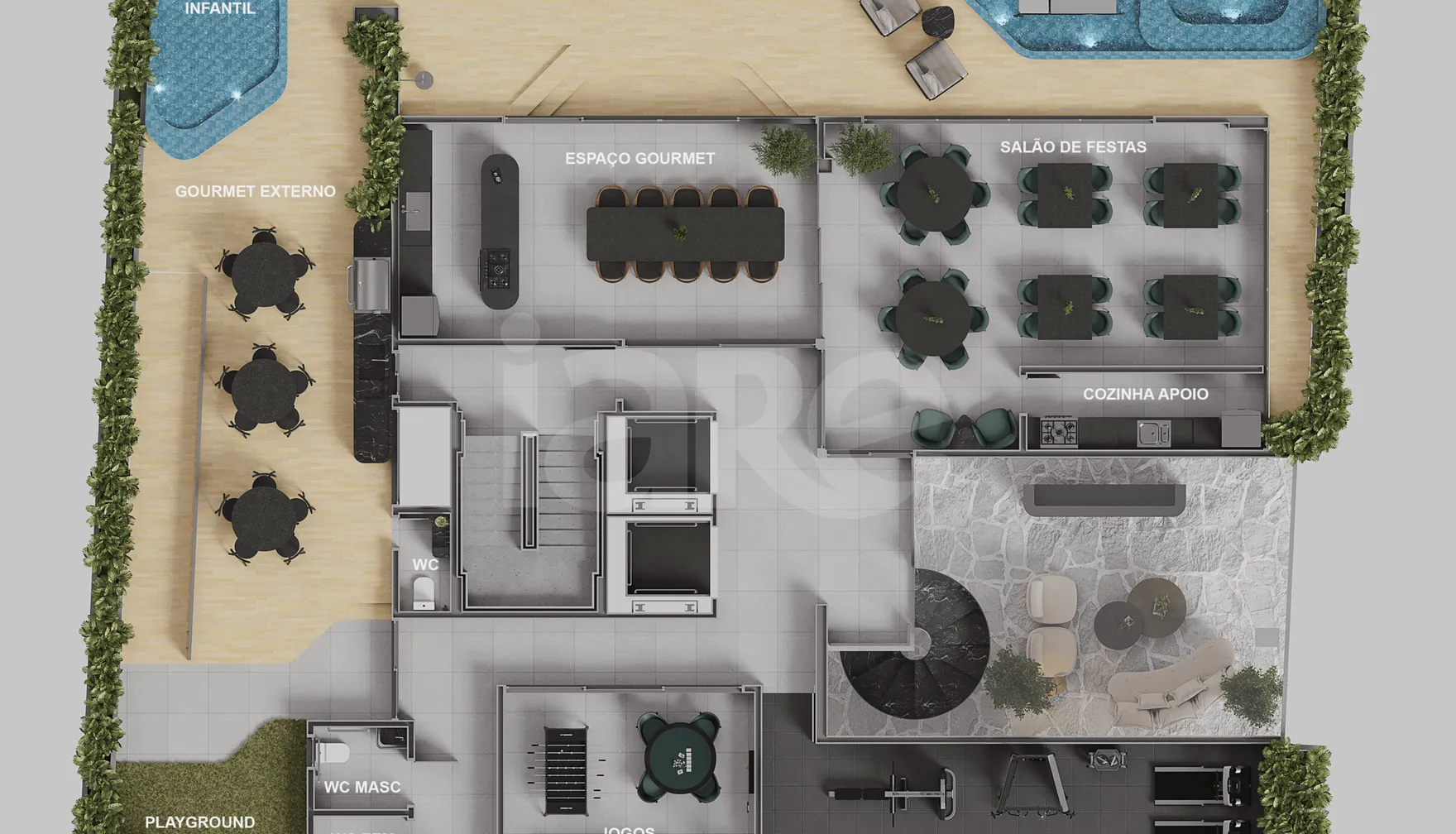 Planta — Pavimento rooftop 2