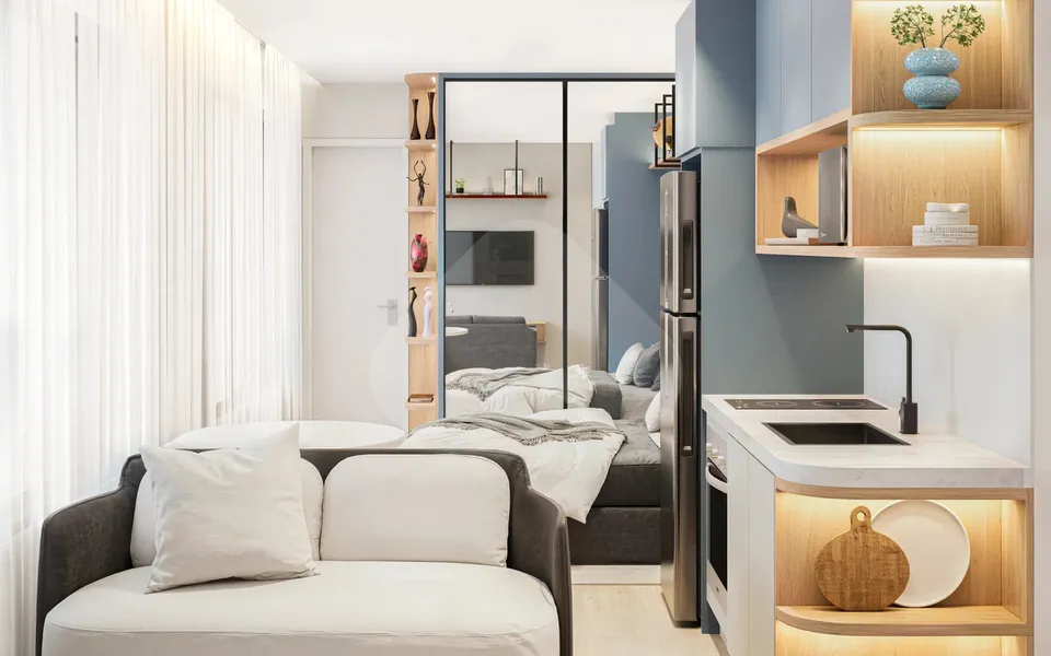 Ethan - Studio com 20,4 m², em Ahú — foto 3