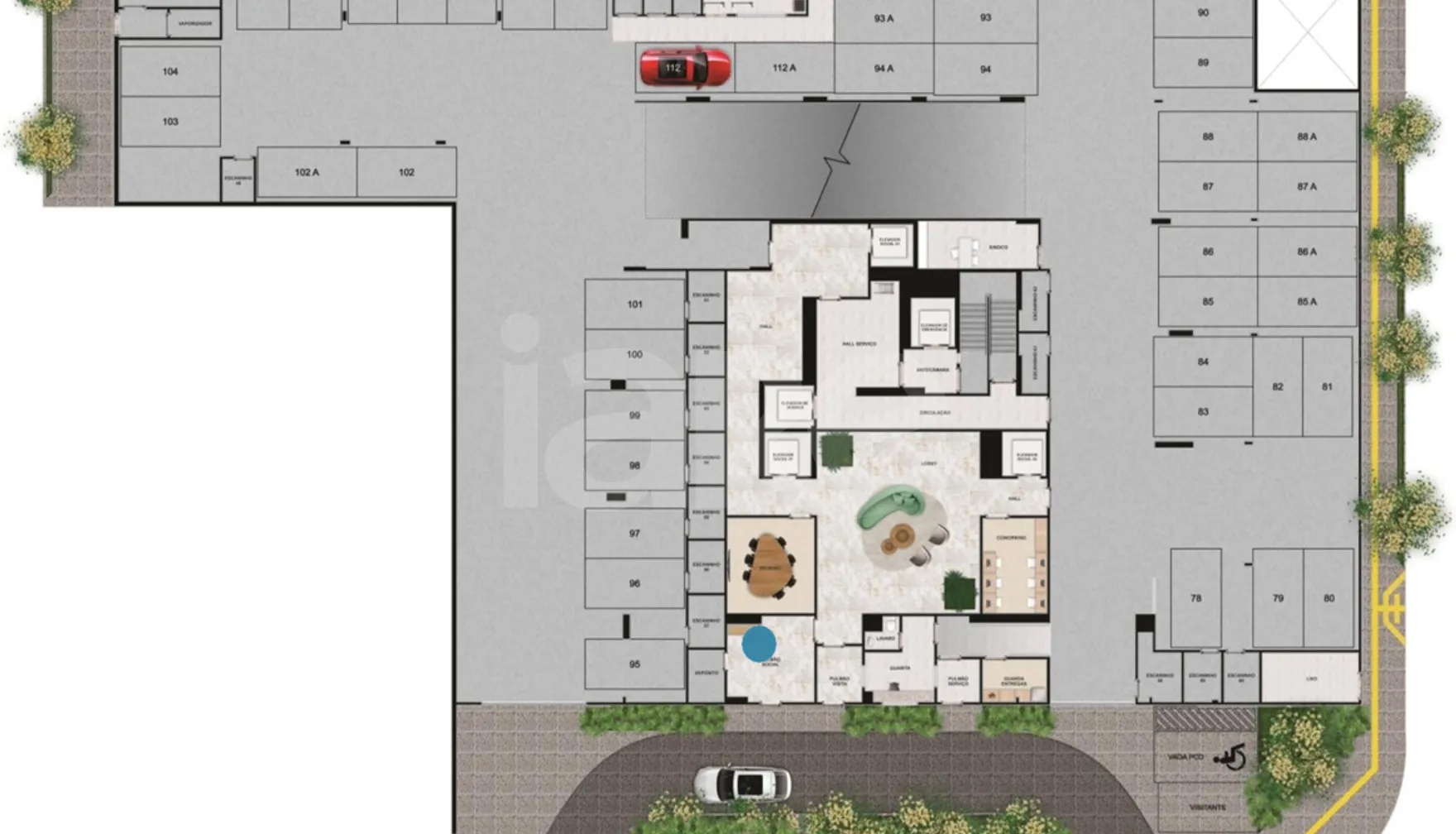 Planta — Pavimento térreo
