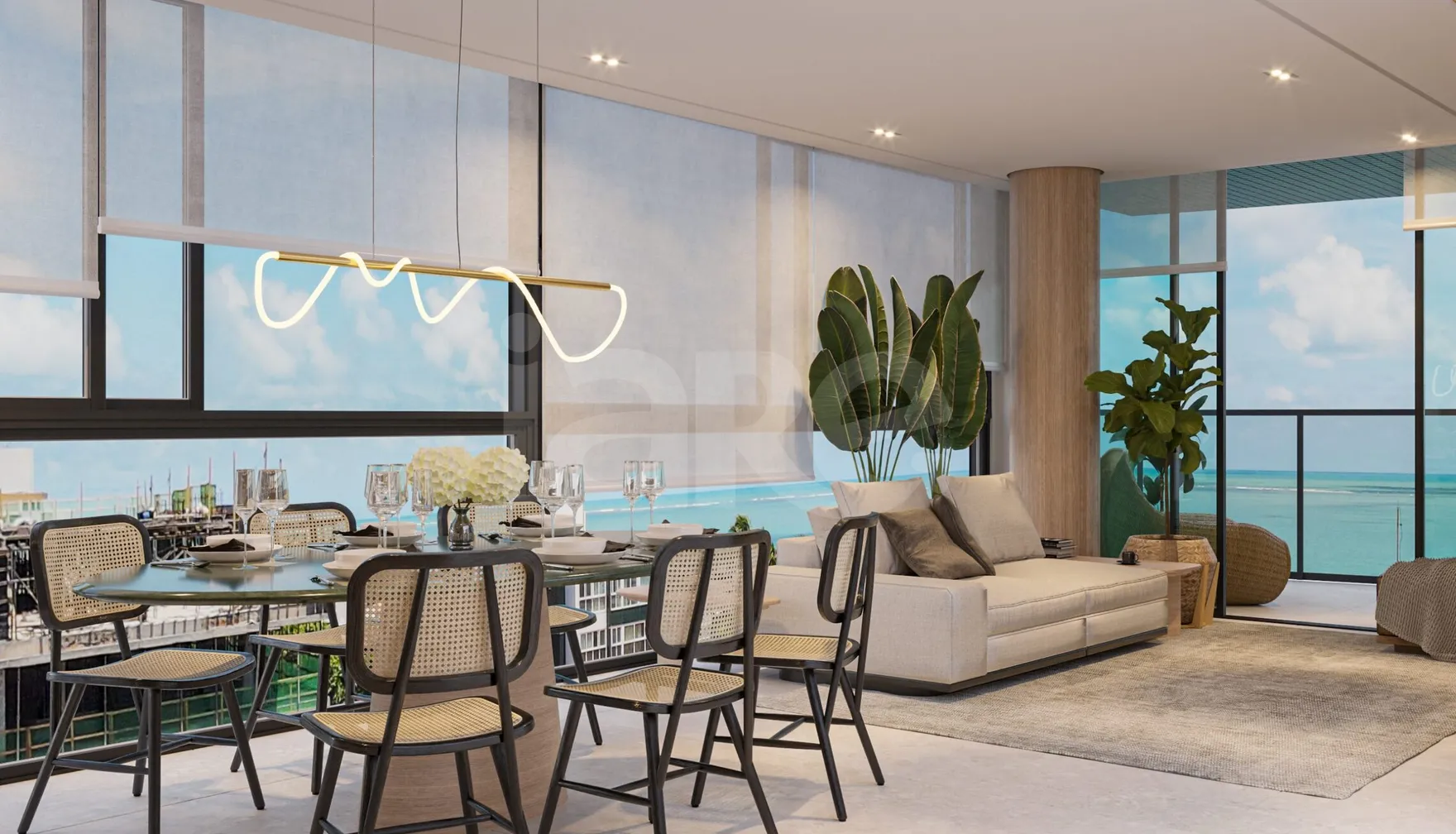 Thai - Apartamento com 146,07 m², em Camboinha — foto 4