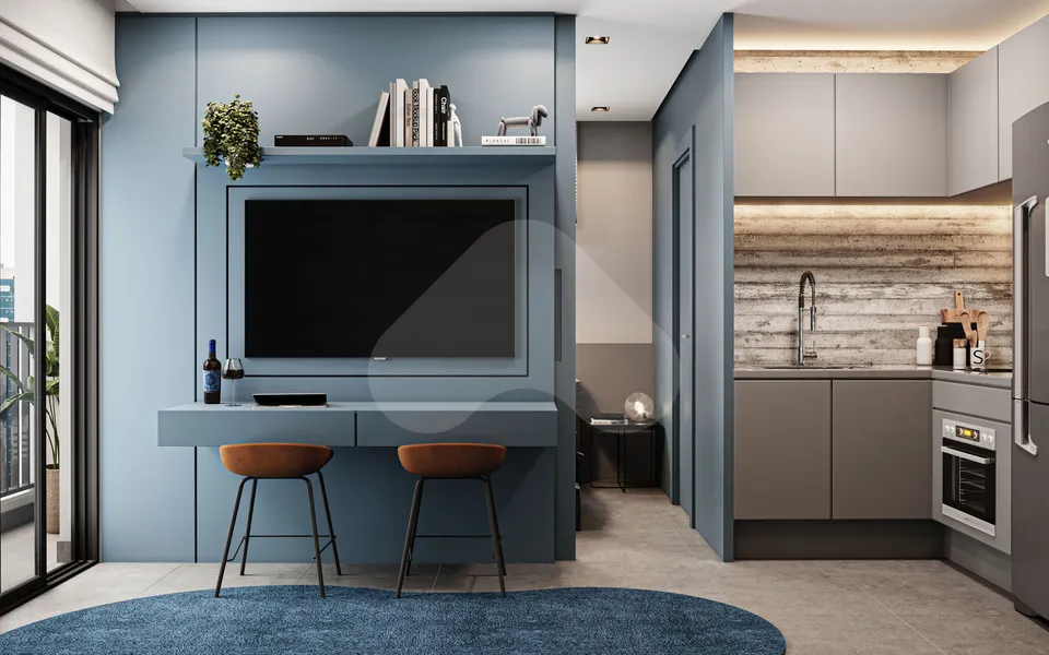 Lunetto - Studio com 22,98 m², em Água Verde — foto 31