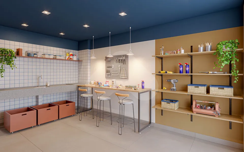Ares do Horto Ipê Amarelo - Apartamento com 31,71 m², em Campo Limpo — foto 12