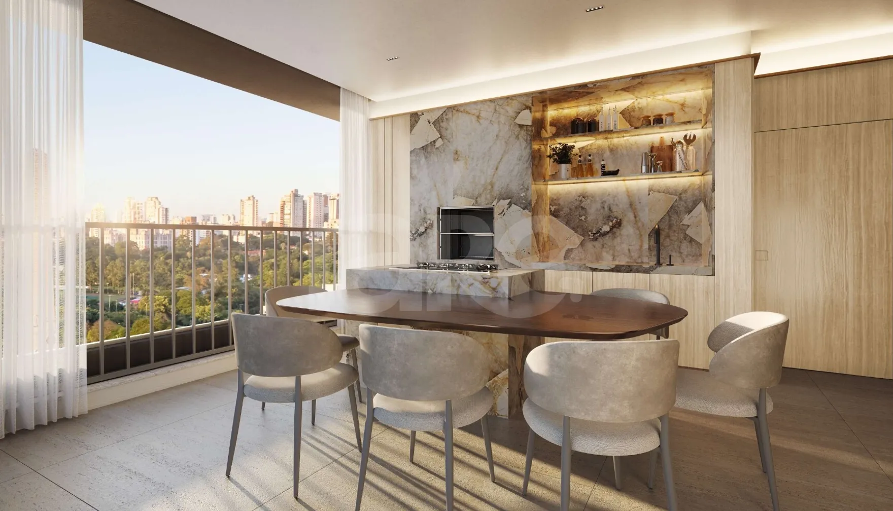 City Park Majestic - Apartamento com 278 m², em Setor Bueno — foto 8