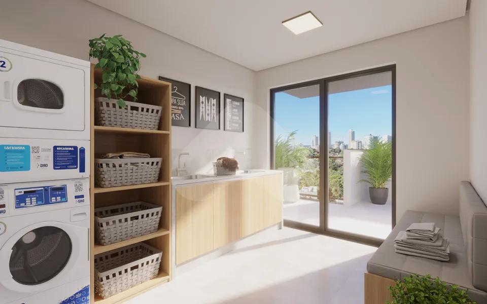 Théros Residencial - Studio com 19,4 m², em Alto da XV — foto 8