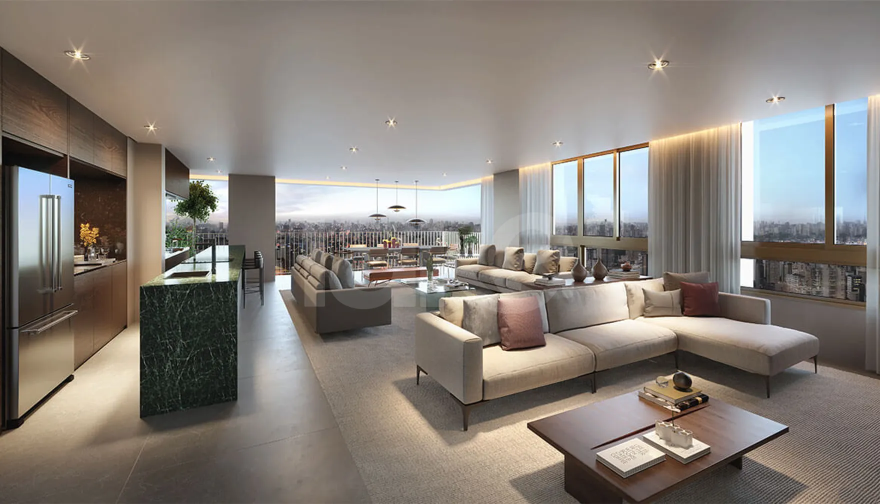 Praça Lindenberg Macurapé - Garden com 195,45 m², em Itaim Bibi — foto 3