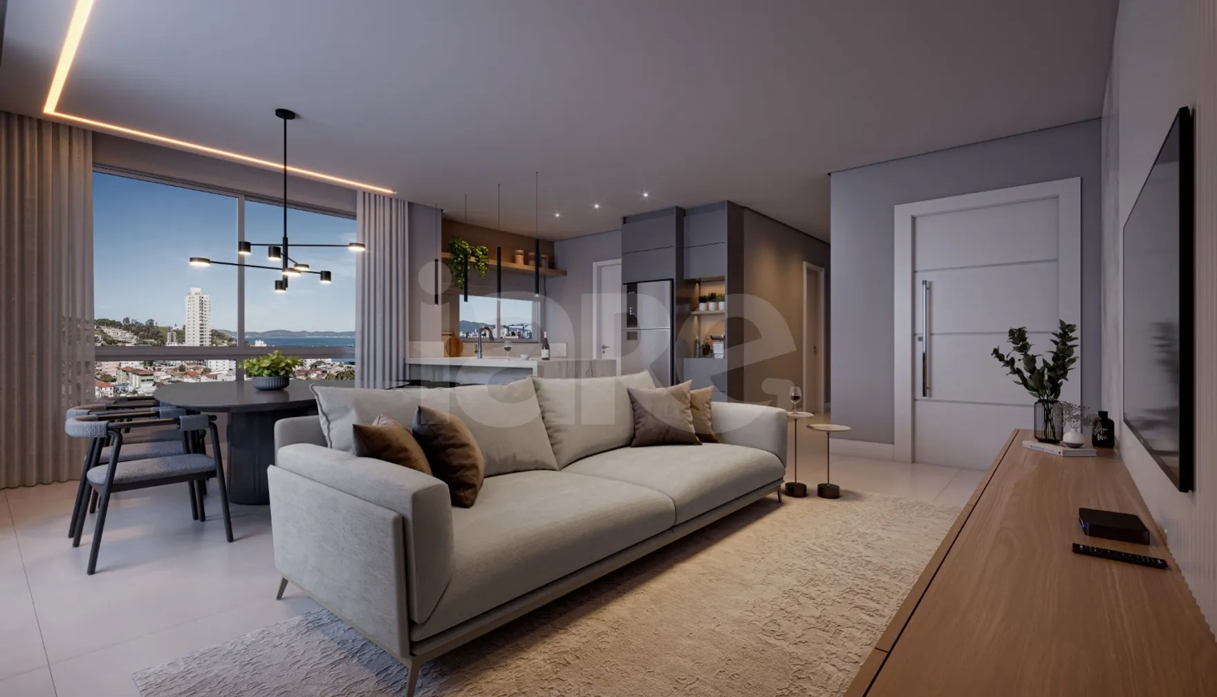 Le Monarque - Apartamento com 145 m², em Centro — foto 2