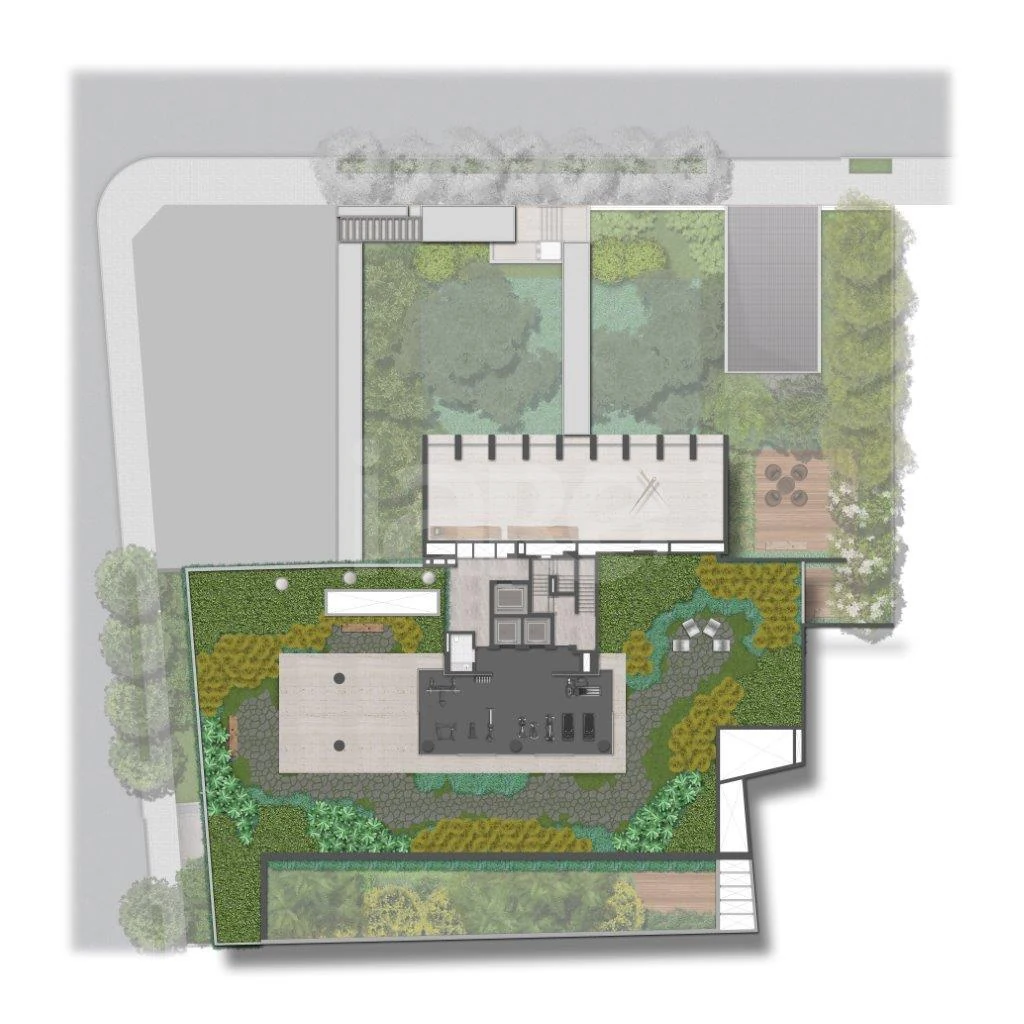 Planta — Pavimento lazer
