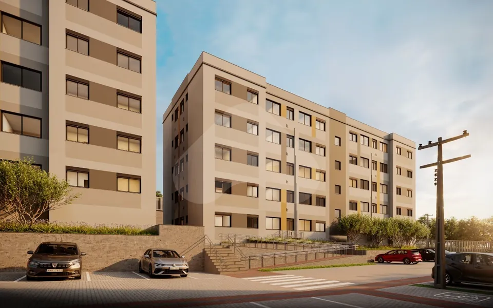 Querência Amada - Apartamento com 31,36 m², em Cascata — foto 3