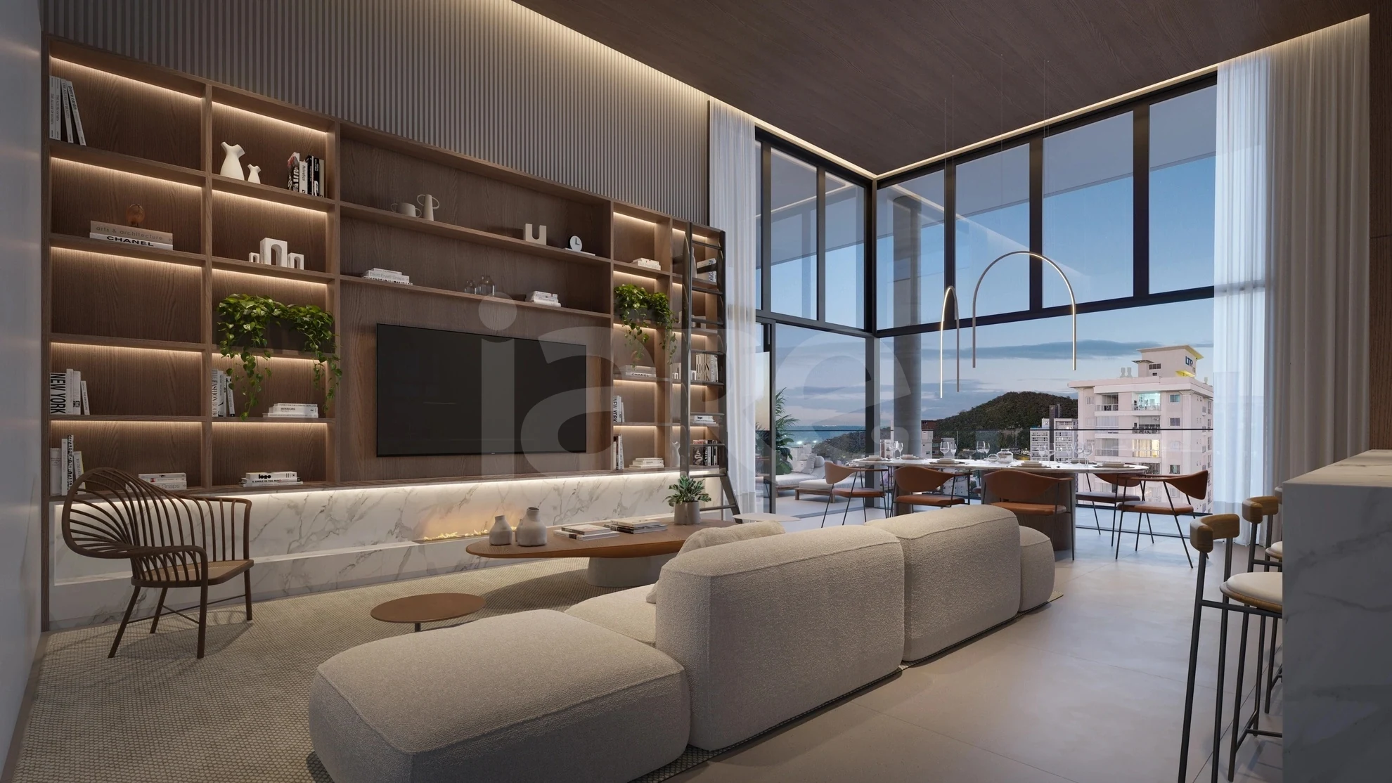 Volo Riviera - Cobertura com 228,4 m², em Fazenda — foto 2