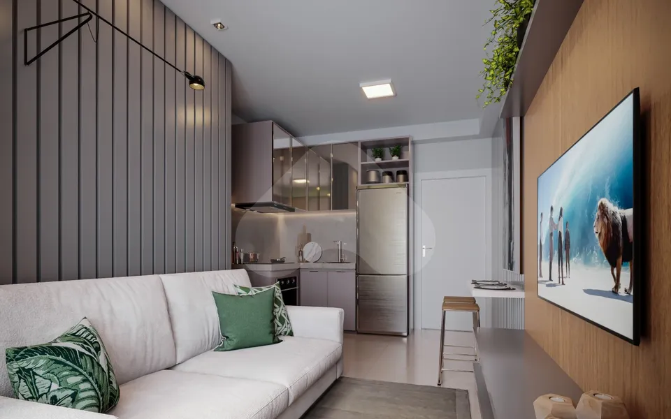 Home Resort Astorga Smart - Apartamento com 31 m², em Vila Guilhermina — foto 2