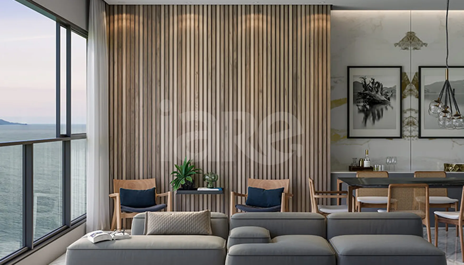 135 Jardins - Apartamento com 177,1 m², em Centro — foto 2