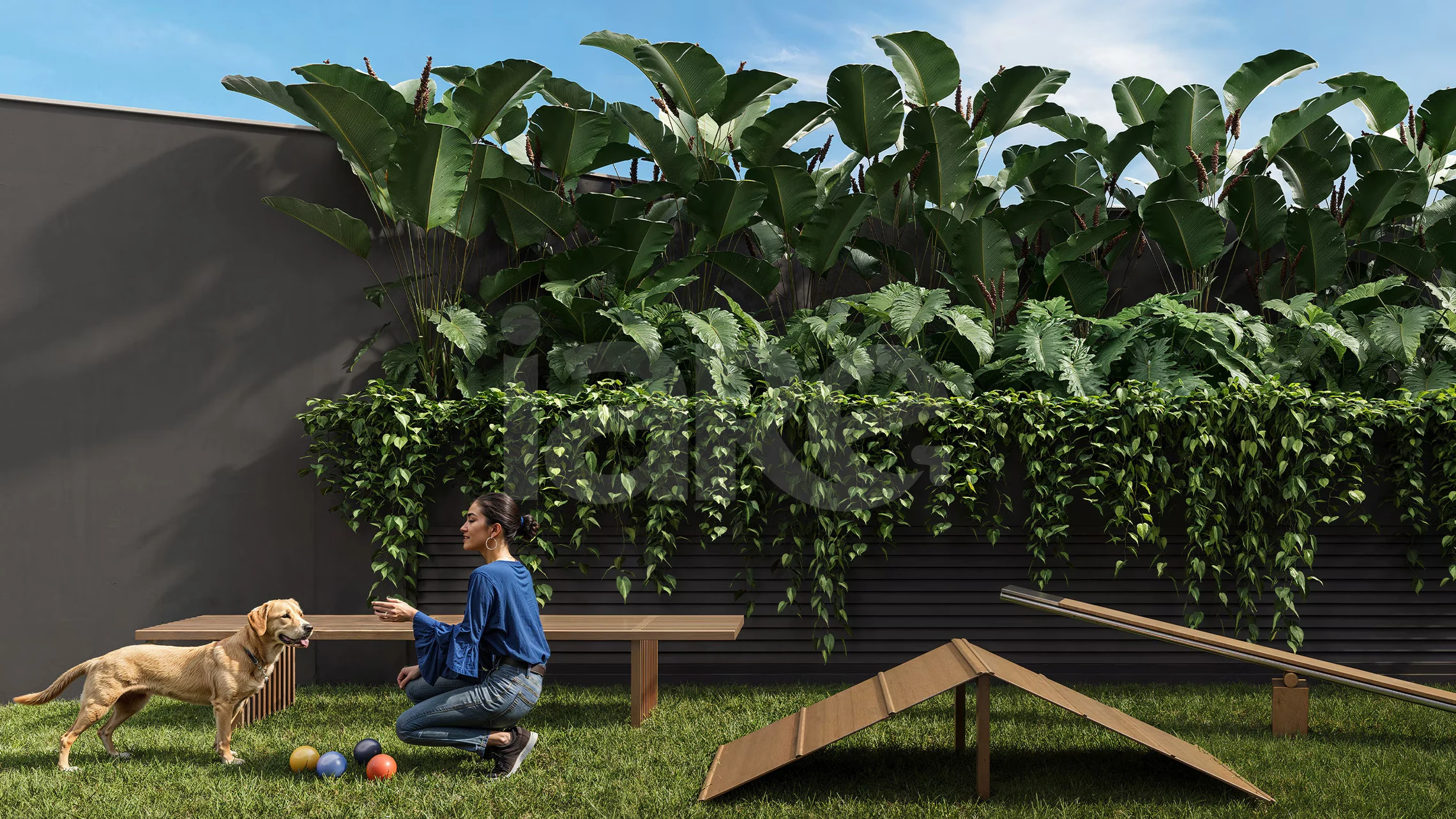 Átrio - Garden com 219,96 m², em Ecoville — foto 17