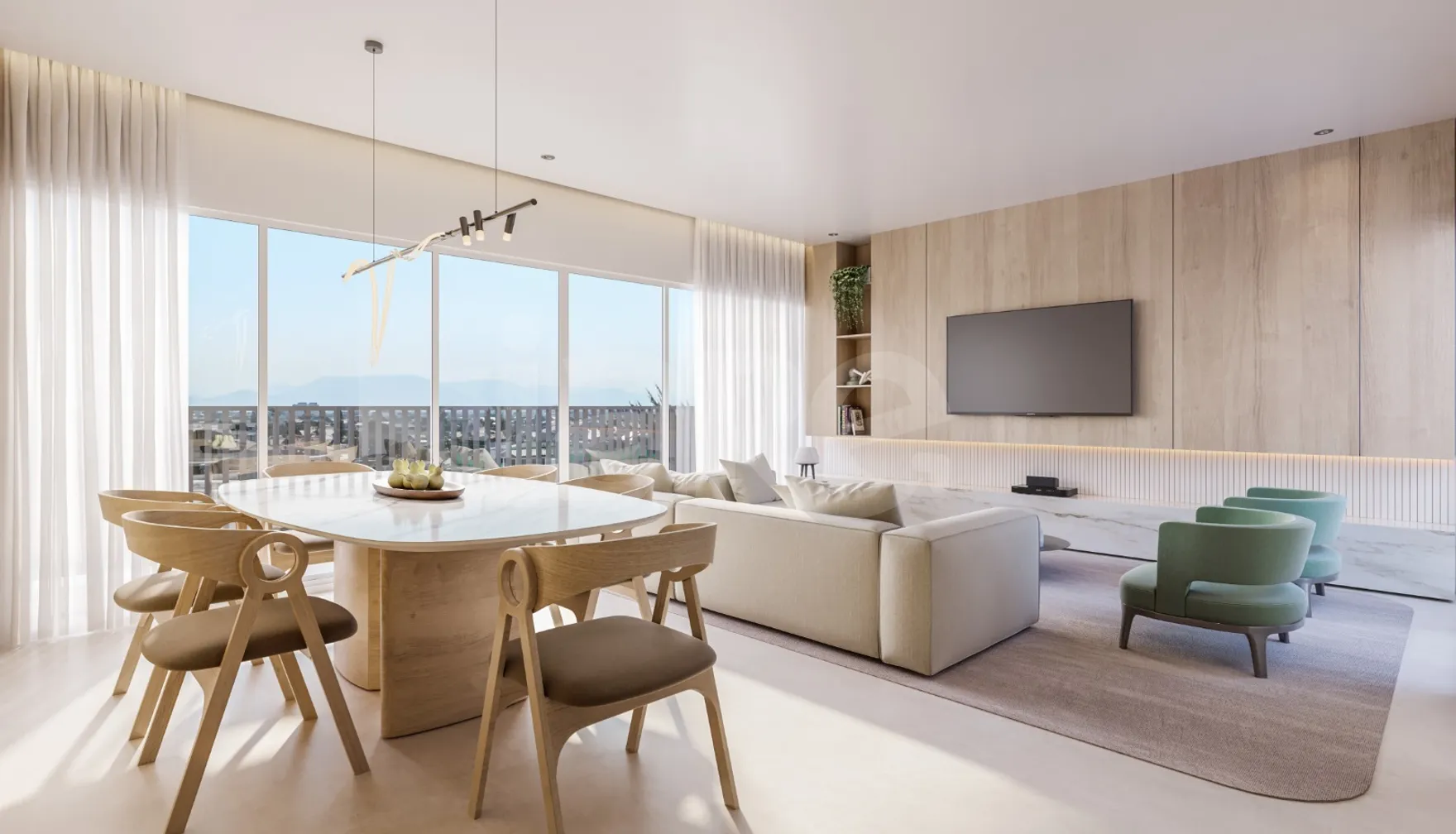 Santé Beach Home - Garden com 159,28 m², em Zona Nova — foto 2