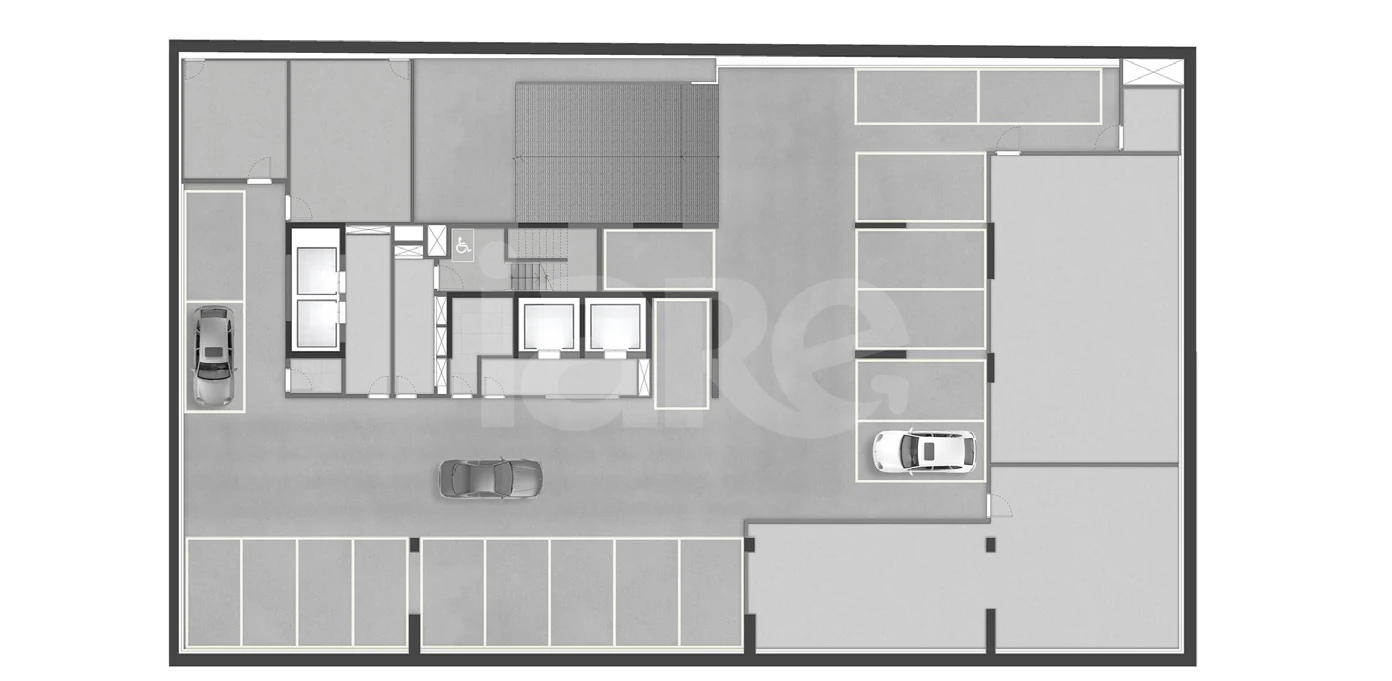 Planta — Pavimento subsolo 5