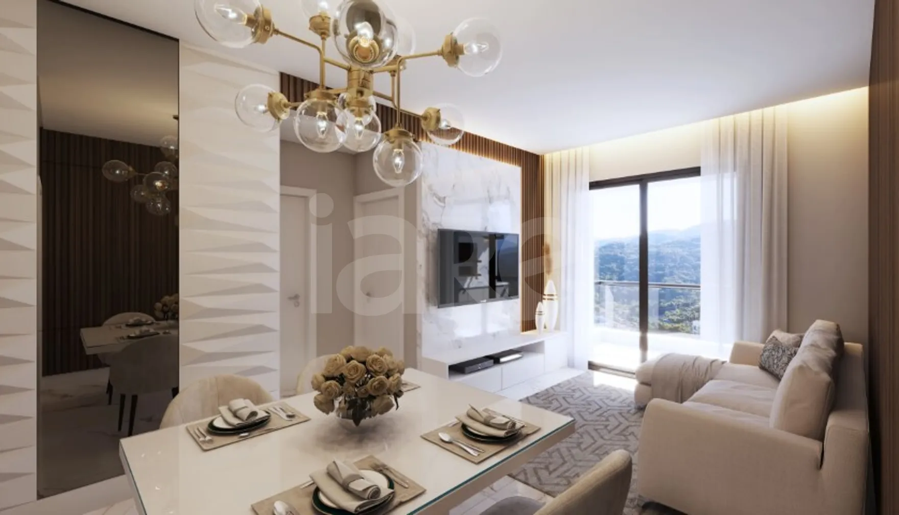 Selent Forest Residence - Apartamento com 69,7 m², em Morretes — foto 2