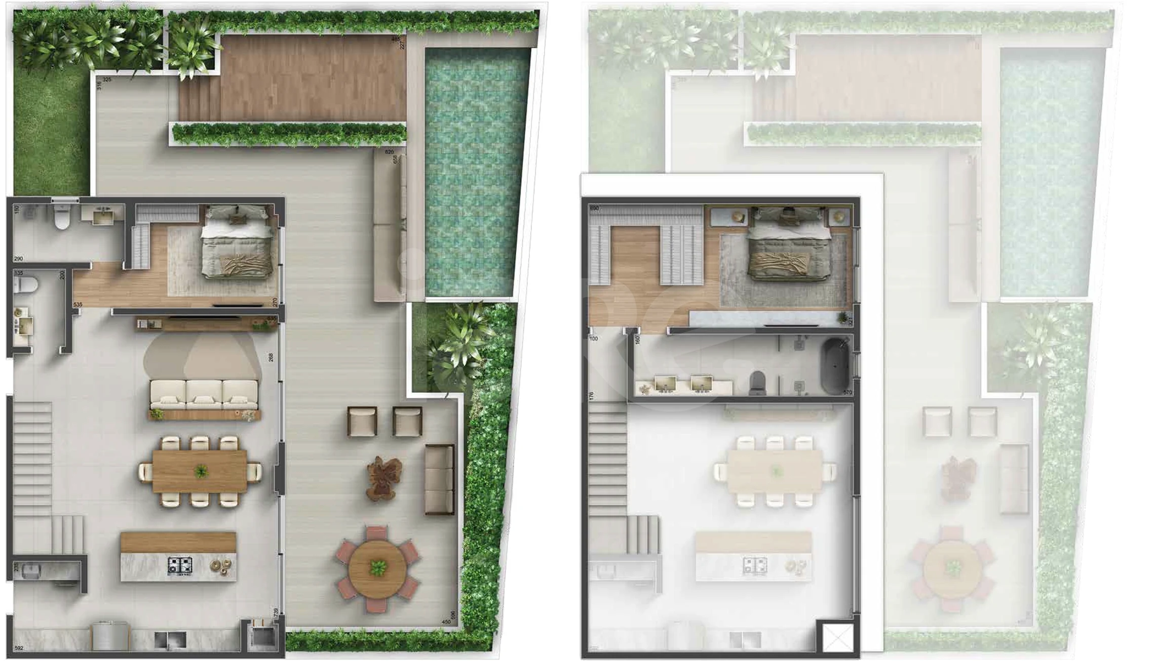 Planta — Garden 276,84 m²