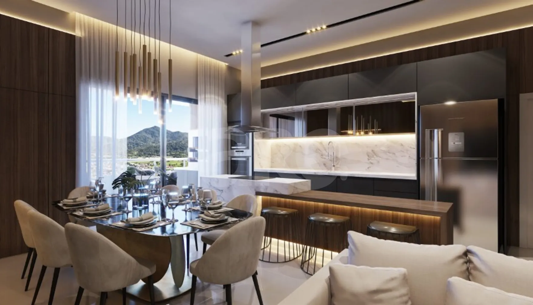 Erati Home - Apartamento com 105 m², em Vila Nova — foto 2